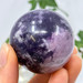 Dark Lepidolite Sphere - 13422