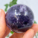 Dark Lepidolite Sphere - 13423