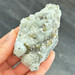 Green Datolite Cluster with Pyrite from Mexico-13440