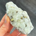 Green Datolite Cluster with Pyrite from Mexico-13441