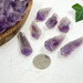 Natural Amethyst Crystal Points with Phantom from Brazil- 1.5 Inch- 13512