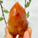 Natural Carnelian Flame from Madagascar- 13528