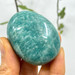 Amazonite Plam Stone from Madagascar-13542 Amazonite Plam Stone from Madagascar-13542