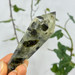 Prehnite with Epidote Tower- 13555 Prehnite with Epidote Tower- 13555