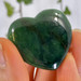 Nephrite Jade Heart - 13580