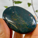 Blood Stone Palm Stone from India-13622