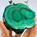 Polished Malachite Slice- 13653 Polished Malachite Slice- 13653