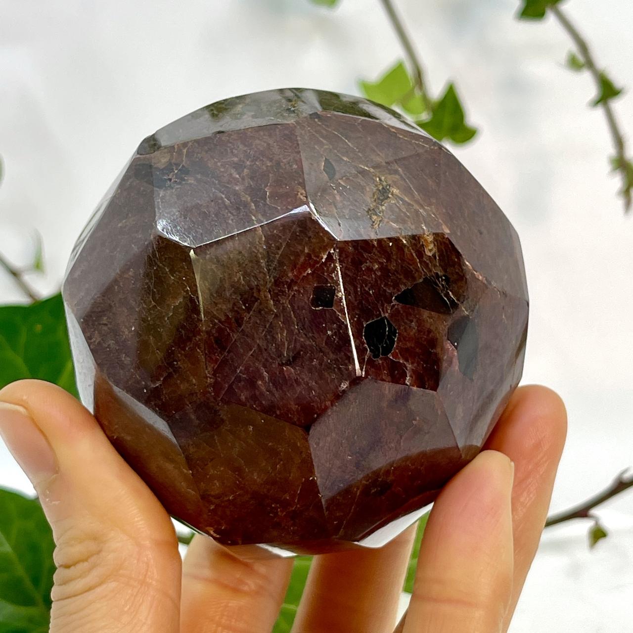 Garnet Crystal (1), Polished Garnet, Garnet, Rocks & Minerals