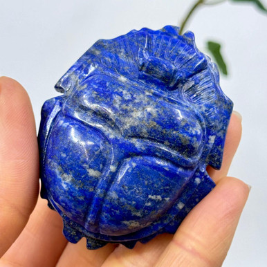 Lapis Lazuli Scarab Carving-13459