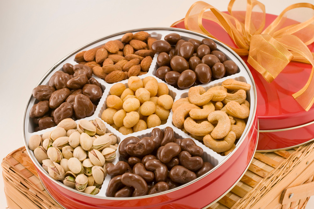 Buy Supreme Assortment of Nuts Gift Tin from Superior Nut Store ...