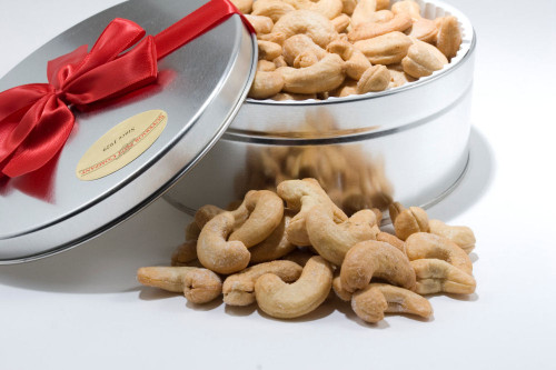 Giant Whole Cashews Gift Tin (Salted)