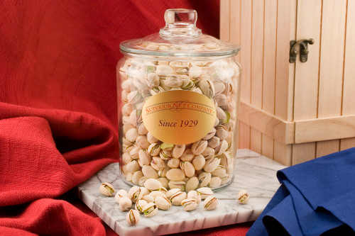 Buy Colossal Pistachios (4.5 Pound Glass Jar) from Superior Nut