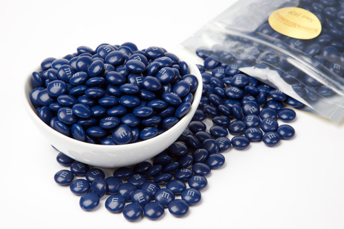Buy Dark Blue Milk Chocolate M&M's Candy from Superior Nut Store