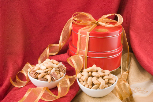 Cashews/Mixed Nut Gift Tower (Salted)