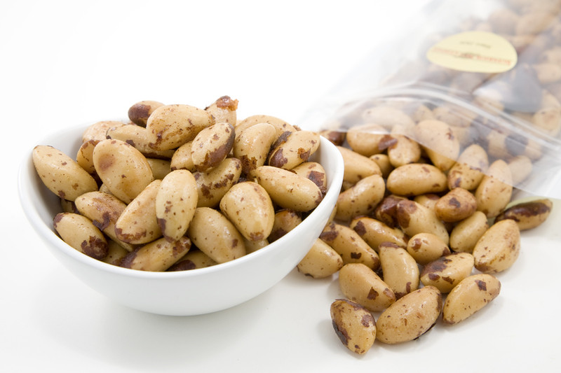 Raw Brown Organic Brazil Nuts Stock Photo - Image of tasty, fresh