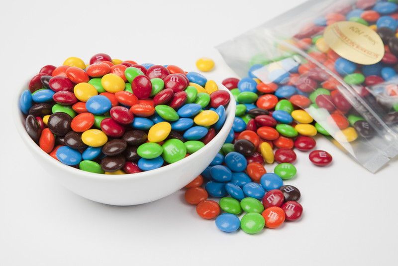 Light Blue Milk Chocolate M&M's Candy (5 Pound Bag)