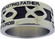 SILVER STAINLESS STEEL "HANDEL'S MESSIAH" ICHTHUS RING 609. 
“WONDERFUL, COUNSELLOR, THE MIGHTY GOD, THE EVERLASTING FATHER,” 
“THE PRINCE OF PEACE. KING OF KINGS AND LORD OF LORDS!”