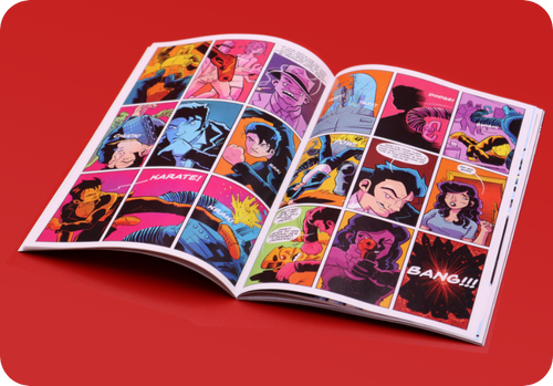 Standard Saddle Stitch Comics Standard Saddle Stitch Comics