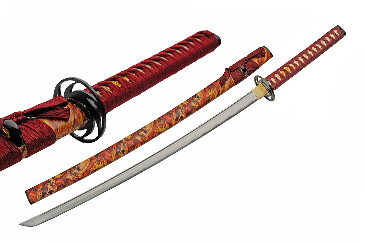 侍～SAMURAI～ Flaming Skull Samurai Sword