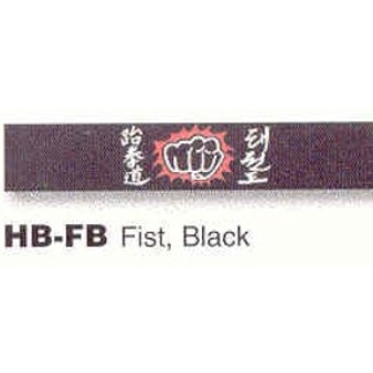 Fist Black Headband