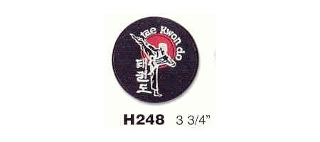 Tae Kwon Do Sidekick Patch