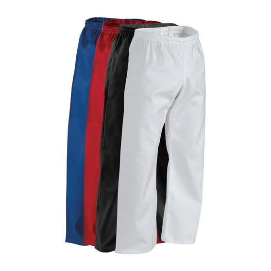 All colors 6 oz pants