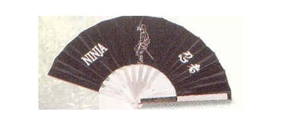 Kung Fu Fan - Metal Frame, Ninja 