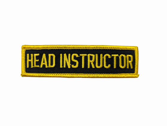 Rank Patch - Head Instructor