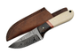 7" MICARTA BOLSTER & BONE HANDLE HUNTER