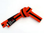 Karate Belt with Black Stripe