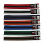 Karate Belt with Black Stripe