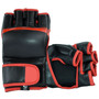 MMA STRIKE GLOVES VINYL (Black Red)