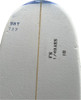9'8" Y Blank, Blue, 1/4" Basswood Stringer