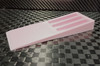 6in X  2 1/4in Flexible Pink Demolding Wedge