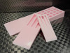 10in X  3 1/8in Flexible Pink Demolding Wedge