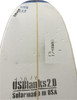 9'9"B Blank, Blue, 1/4" Basswood Stringer