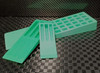 10in X  3 1/8in HD Green Demolding Wedge