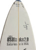 10'6"A US Blanks, Blue, 3/8" Basswood, Natural Rocker