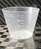 1 oz. Plastic Graduated Cup