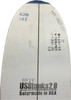 8'3"H US Blanks, Blue, 3/16" Darkwood, +3/8"N14" +1/4"T18" Rocker