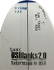 6'10" RH US Blanks, Blue, Black 1/8" Appelcore Stringer, Natural Rocker