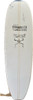 7'4"SP US Blanks, Blue, 2x 3/32" Bass 1-1/8" Apart, Natural Rocker