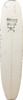 9'8"Y US Blanks, Blue, 2x 1/8" Bass 1-1/8" Apart, Natural Rocker