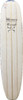 9'8"Y US Blanks, Blue, T-Band (3/32" Redwood, 3/8" Balsa, 3/32" Redwood) +2x 1/8" Redwood 5-1/2" Offset, Natural Rocker