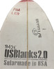 7'0"A US Blanks, Red, 3/16" Basswood, Natural Rocker