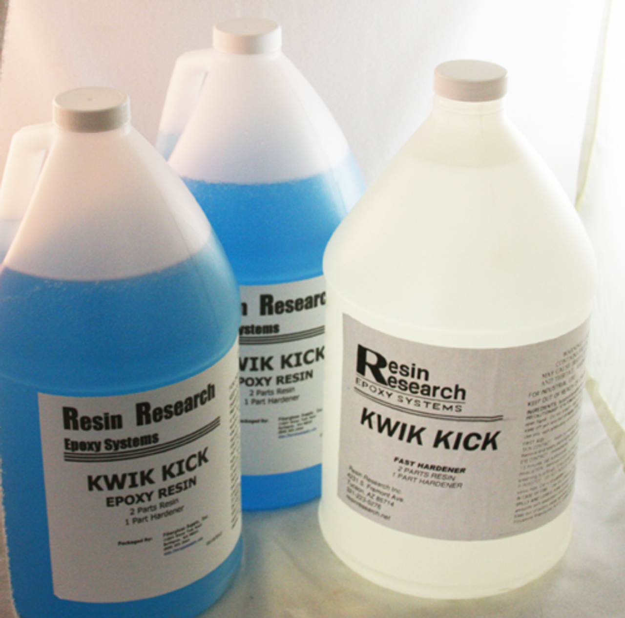 Quick Cure Epoxy Resin 2 Gallon Kit