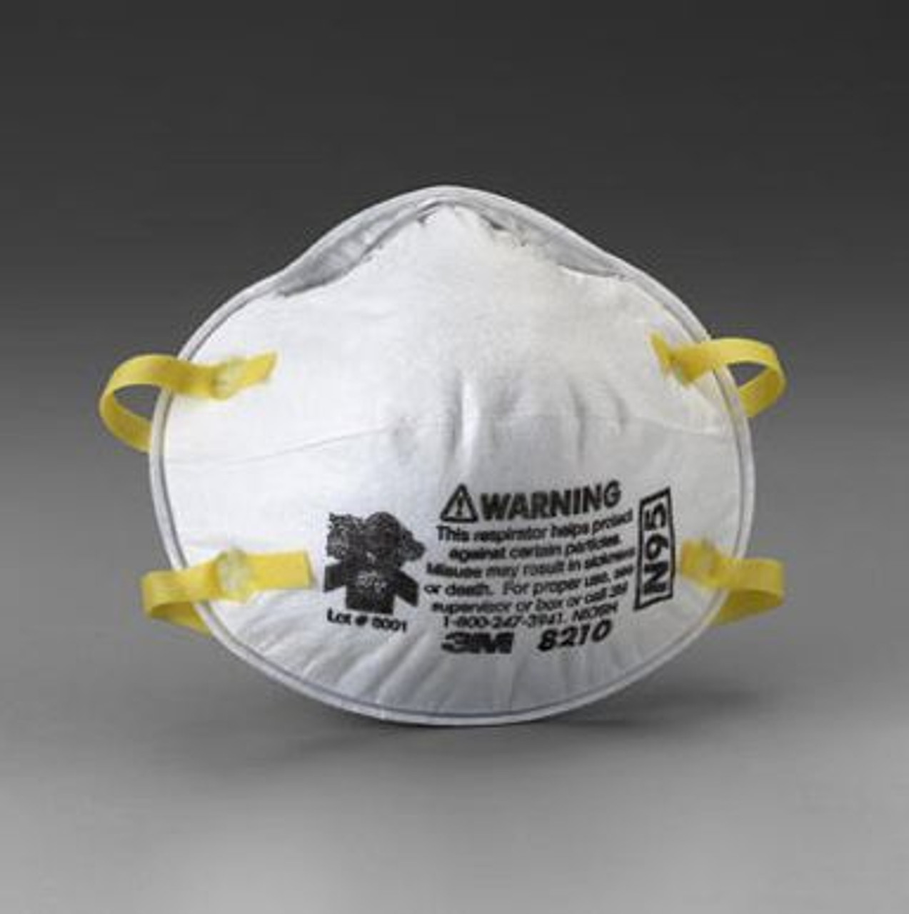 Selskab Kæledyr gennemførlig 3M 8210 N95 Dust Mask - Fiberglass Supply