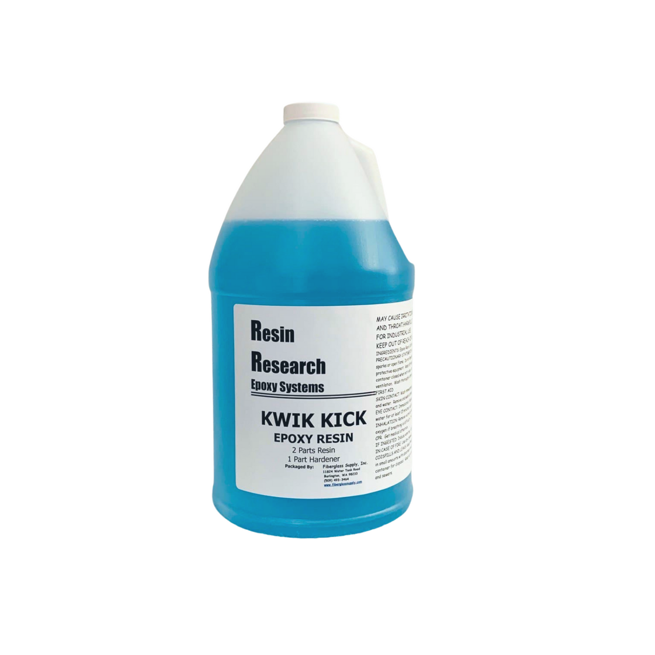 Resin Research Kwik Kick A-Side Epoxy, Gallon