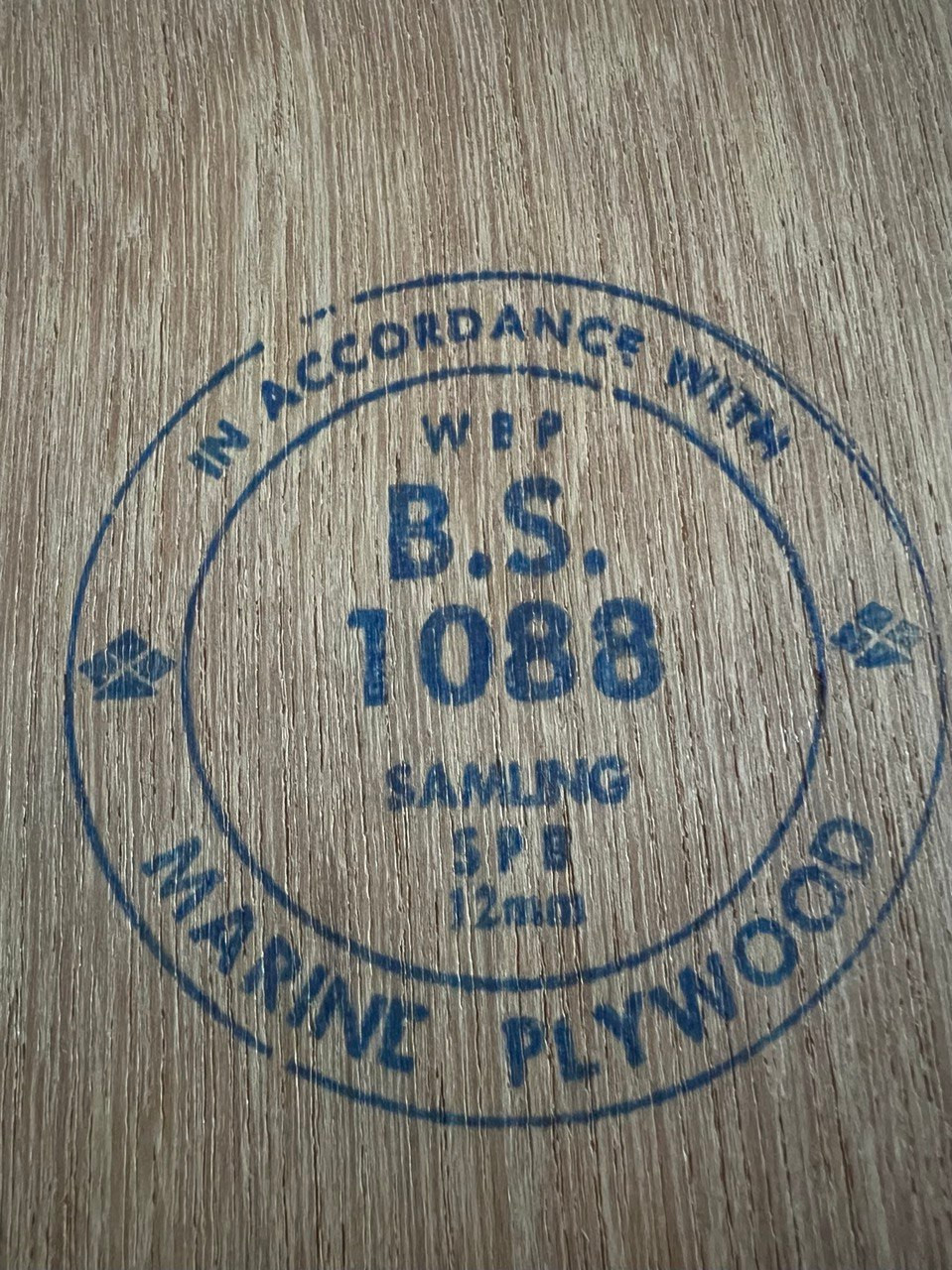 12mm 4' x 8' HYDROTEK, BS1088 plywood, 9 ply - Fiberglass Supply