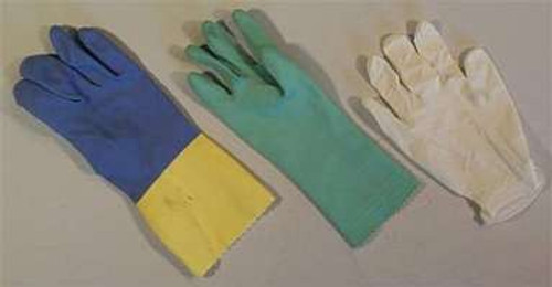 (7,S)Chemi-Pro #224 Blue Latex Gloves